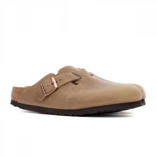 Тапочки чоловічі BIRKENSTOCK Boston Nu Oiled Sfb Brown 1019484