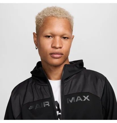 Толстовка чоловіча Nike Sportswear Air Max Hoodie Black HF6598-010