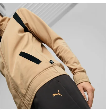 Спортивный костюм женский Puma Classic Tricot Op Beige/Black 675234-89