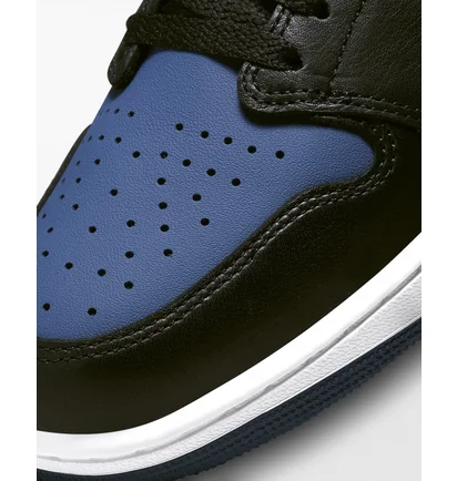 Кроссовки мужские Air Jordan 1 Retro Low Og "Mystic Navy" Black/Blue Cz0790-041