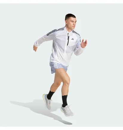 Ветровка мужская Adidas Own The Run 3-Stripes White JD7760