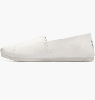 Кеди жіночі TOMS White Recycled Cotton Canvas White 10017739