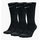 Носки унисекс Nike U Dry Cush Crew (3 пары) Black SX5547-010
