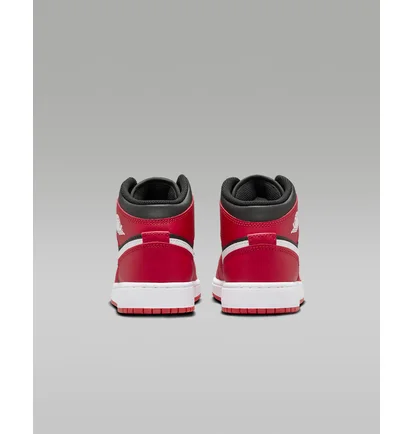Кроссовки детские Air Jordan 1 Mid Gs Red/Black DQ8423-061