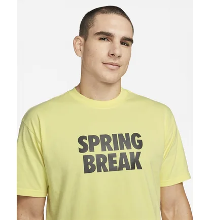 Футболка чоловіча Nike T-Shirt Sb Yellow DX9457-706