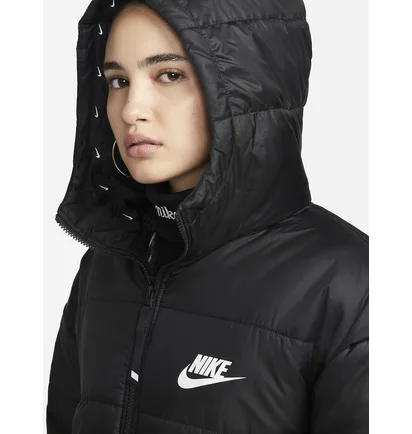 Парка женская Nike W Nsw Syn Tf Rpl Hd Black Dx1798-010