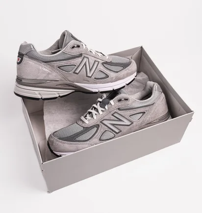 Мужские кроссовки New Balance made in USA 990V4 Grey U990GR4