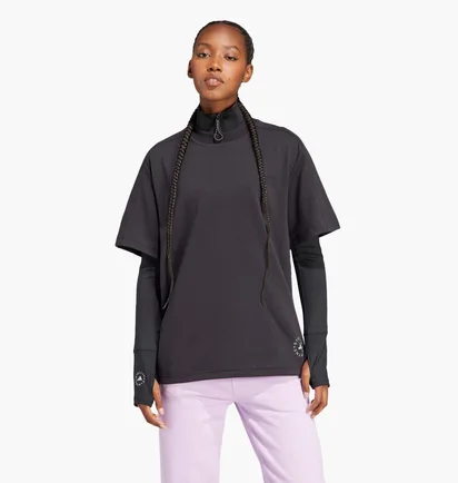 Кофта жіноча Adidas By Stella Mccartney Logo T-Shirt Black IB6854