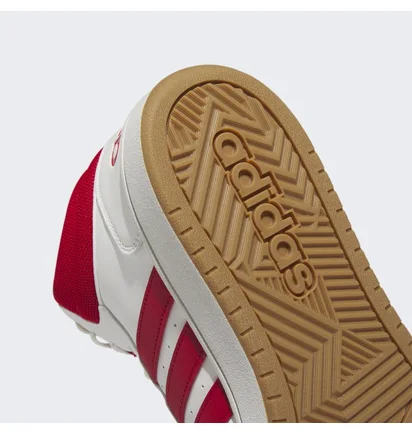Кроссовки мужские Adidas Hoops 3.0 Mid Lifestyle Basketball Classic Vintage Shoes White IG5569