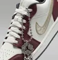 Кросівки жіночі Air Jordan 1 Low Se Lunar New Year Shoes Beige/Bordo FJ5735-100