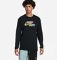 Лонгслив мужской Air Jordan Flight Mvp Crew Black Dq7364-010
