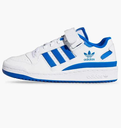 Кроссовки детские Adidas Forum Low J White/Blue FY7974