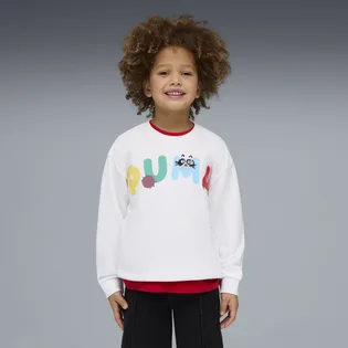 Світшот дитячий Puma Sporty Cats Relaxed White 634551-02