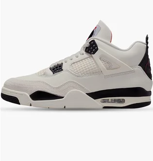 Кроссовки мужские Air Jordan 4 Retro Og Fc White/Black IM4002-100