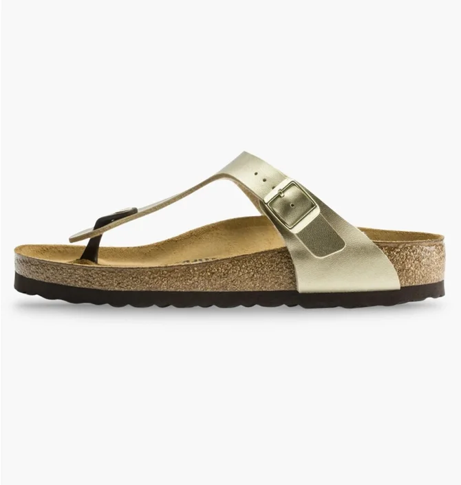 Сандалі жіночі BIRKENSTOCK Gizeh Birko-Flor Gold 1016108