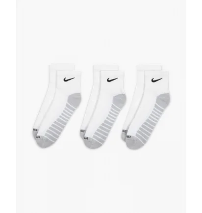 Шкарпетки унісекс Nike U Everyday Max Cush Ankle (3 пари) White SX5549-100