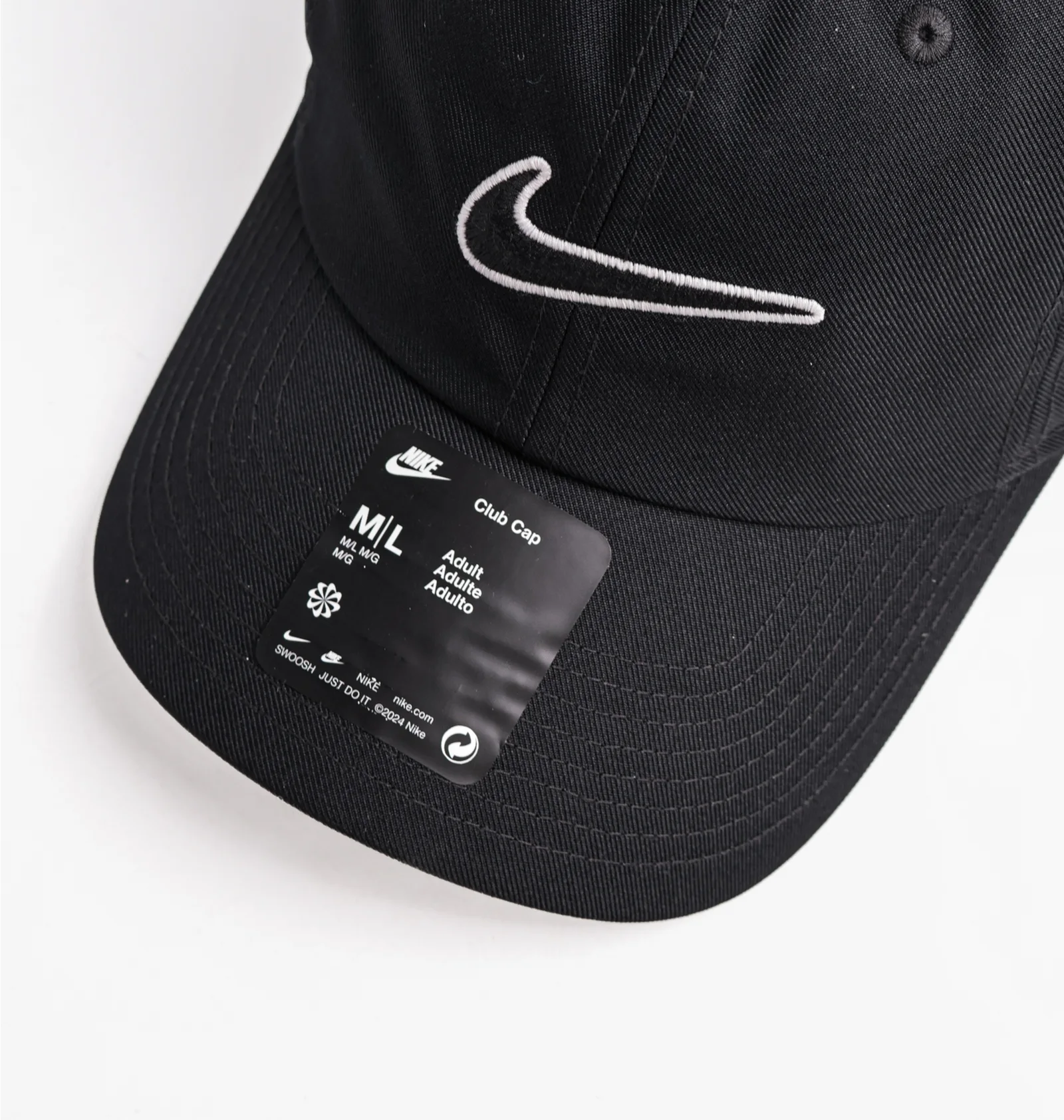 ᐉ Кепка унисекс Nike Club Cap U Cb Swsh Black FB5369-010 - купить