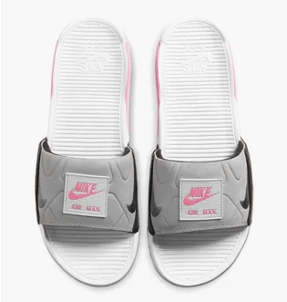 Тапочки жіночі Nike Air Max 90 Slide Grey CT5241-100