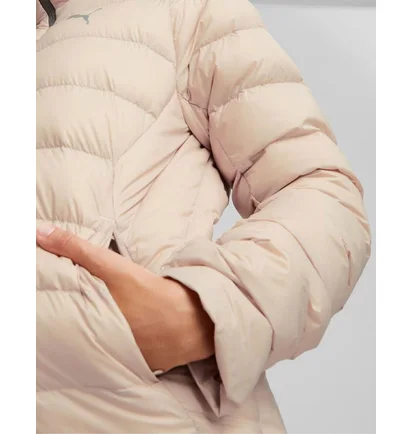Куртка женская Puma Packlite Hooded Down Beige 849407-47