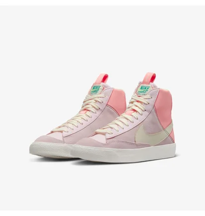 Кроссовки детские Nike Blazer Mid 77 Se D (Gs) Pink Dq0369-600