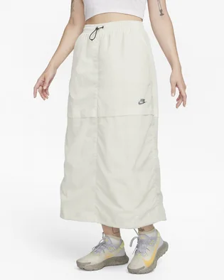 Юбка женская Nike Sportswear Woven Skirt Beige FQ1449-020