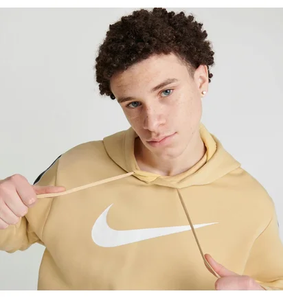 Худи мужское Nike Sportswear Repeat Fleece Pullover Hoodie Yellow Dx2028-252