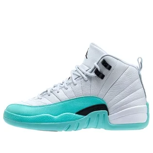 Кросівки дитячі Air Jordan 12 Gs White/Turquoise 510815-100