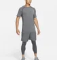 Лосины мужские Nike M Np Df 3Qt Tight Grey DD1919-068