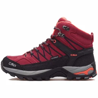 Ботинки женские CMP Rigel Mid Wmn Wp Red/Black 3Q12946-06HF