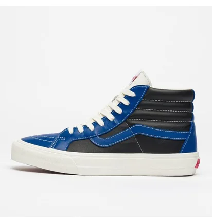 Кеди чоловічі Vans Vault Sk8-Hi Reissue Lx Blue/Black VN0A4BVHXHU1