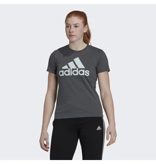 Футболка женская Adidas Loungewear Essentials Logo Tee Grey Hl2031