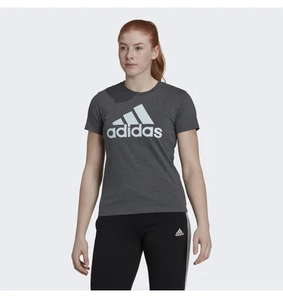 Футболка женская Adidas Loungewear Essentials Logo Tee Grey Hl2031