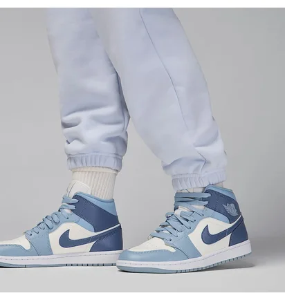 Спортивный костюм женский Air Jordan Flight Fleece Light Blue FV7050-085__FV7059-085