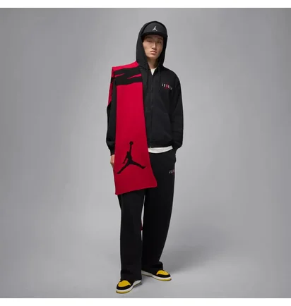 Толстовка чоловіча Air Jordan Brk Ovs Strch Fz Hd Black IB9095-010