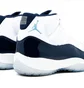 Кроссовки мужские Air Jordan 11 Retro White/Blue 378037-123