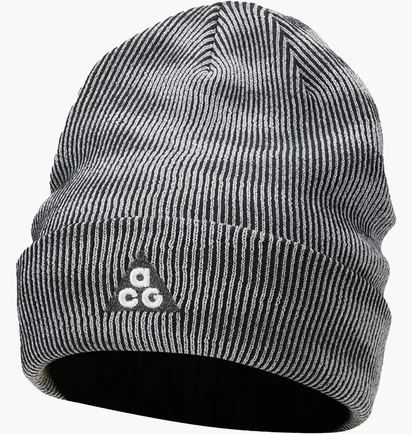 Шапка унисекс Nike Acg Beanie Grey FJ6297-010