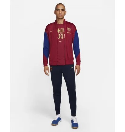 Спортивний костюм чоловічий Nike Fc Barcelona Strike Red/Blue FJ5407-621