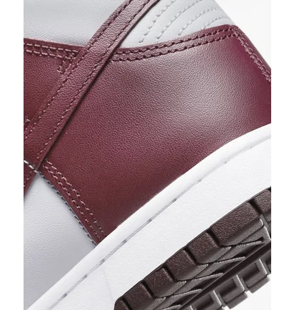 Кроссовки мужские Nike Dunk High Dark Beetroot Red/Grey Dd1399-600