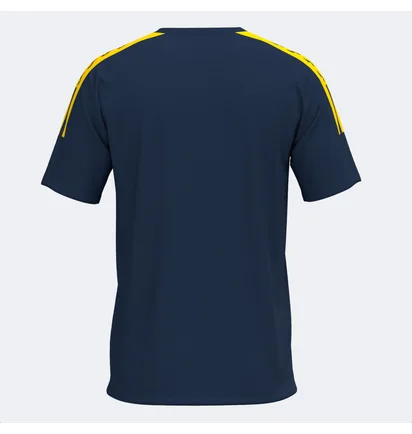 Футболка чоловіча Joma Camiseta Manga Corta Olimpiada Marino Amarillo Blue 103245.339