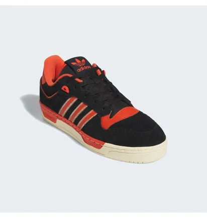 Кроссовки мужские Adidas Rivalry 86 Low Shoes Black/Orange IF6264