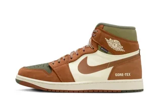 Кроссовки мужские Air Jordan 1 High Element Gore-Tex Sand Coffee Brown DB2889-102