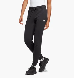 Штани жіночі Adidas Essentials Linear French Terry Cuffed Joggers Black Ic6868