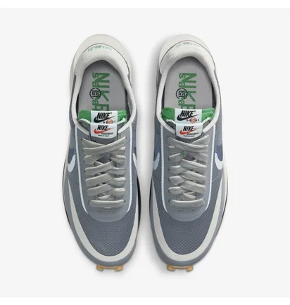 Кросівки чоловічі Nike Ld Waffle Sacai X Clot Grey DH3114-001