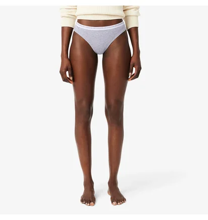 Трусики женские Lacoste Stretch Cotton String Briefs (3 шт) Multi 8F1341NUA