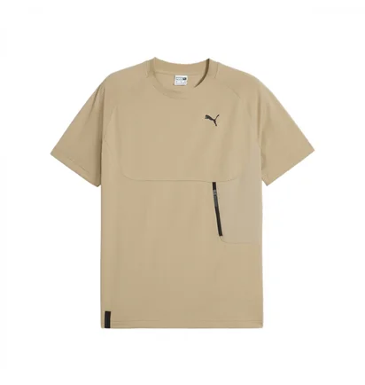 Футболка чоловіча Puma Tech Pocket T-Shirt Bruin Beige 624379-83