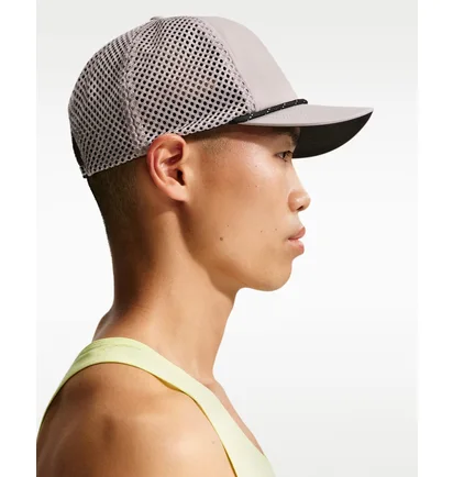 Кепка унісекс Nike Pro Dri-Fit Unstructured Swoosh Run Grey IO8269-009
