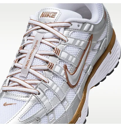 Кроссовки женские Nike P-6000 White/Metallic BV1021-109