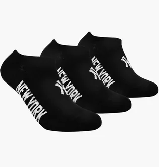 Шкарпетки унісекс New York Yankees Sneaker Black (3 пари) 15100004-1002