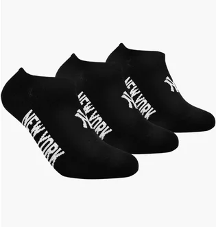 Шкарпетки унісекс New York Yankees Sneaker Black (3 пари) 15100004-1002