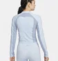 Лонгслів жіночий Nike Dri-Fit Trail Light Blue FN4706-440